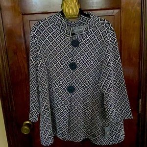 NWT, Cape with sleeves , XL